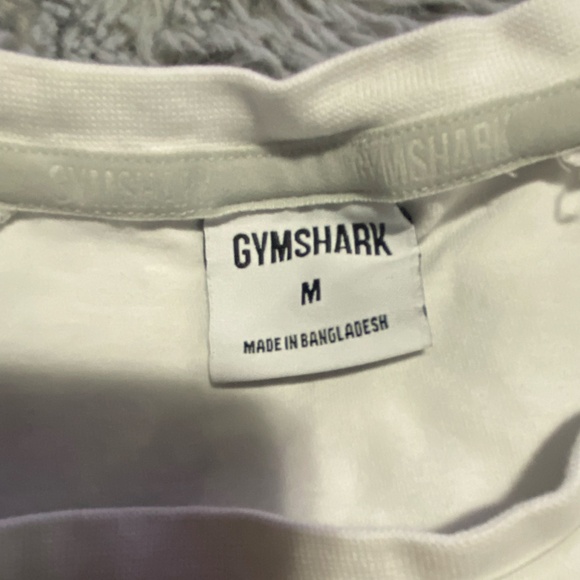 Gymshark Athletic Tee White Short Sleeve - Picture 2 of 3